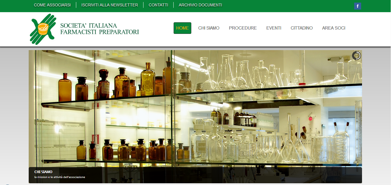 Rinnovo portale Sifap, Società Italiana Farmacisti Preparatori